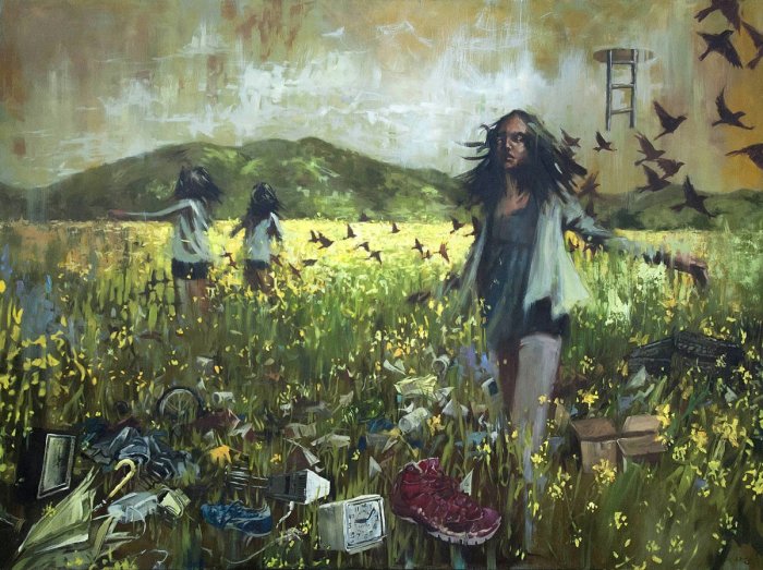 Горчица. Автор: Lacey Bryant. Второе измерение: Многогранные картины о реальности, которой нет