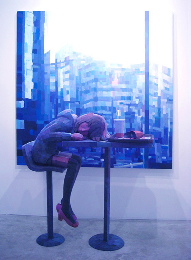 Шаг в сторону: удивительные 3D картины Shintaro Ohata