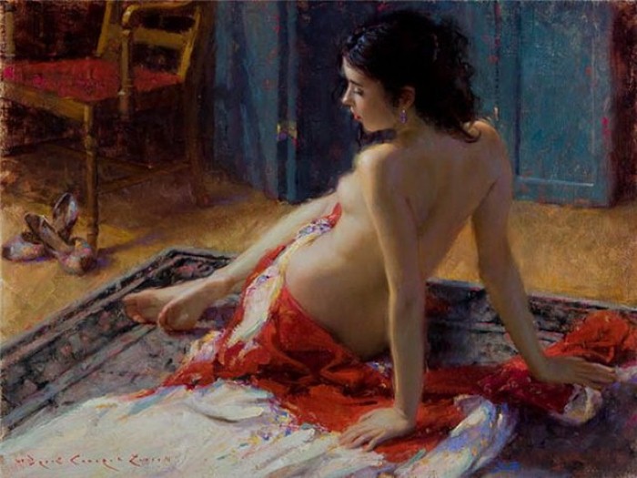 Красота женщины. Bryce Cameron Liston Художник Bryce Cameron Liston и его восхищение женщиной 18+