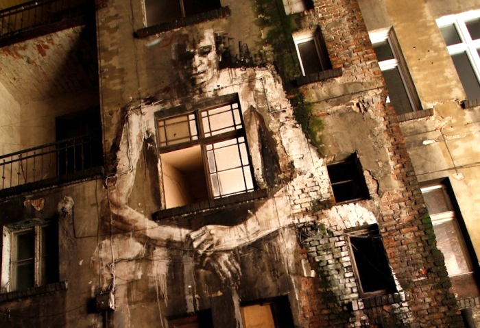 *Живописный* стрит-арт итальянского художника Borondo *Живописный* стрит-арт итальянского художника Borondo