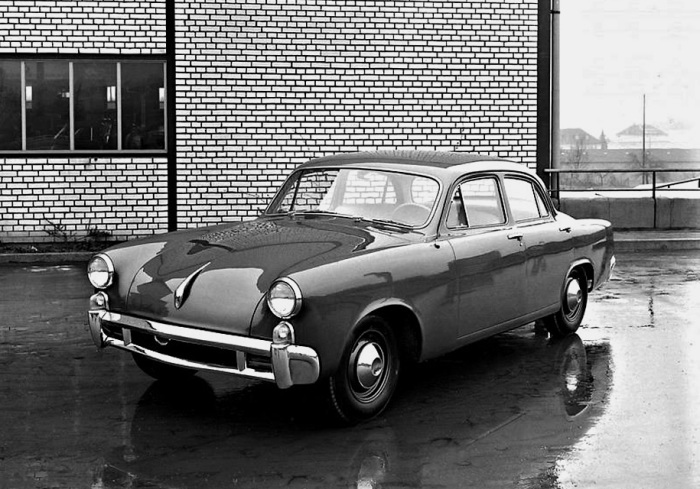 Прогрессивный красавчик Studebaker-Porsche Typ 542 (Z-87). Прогрессивный красавчик Studebaker-Porsche Typ 542 (Z-87).