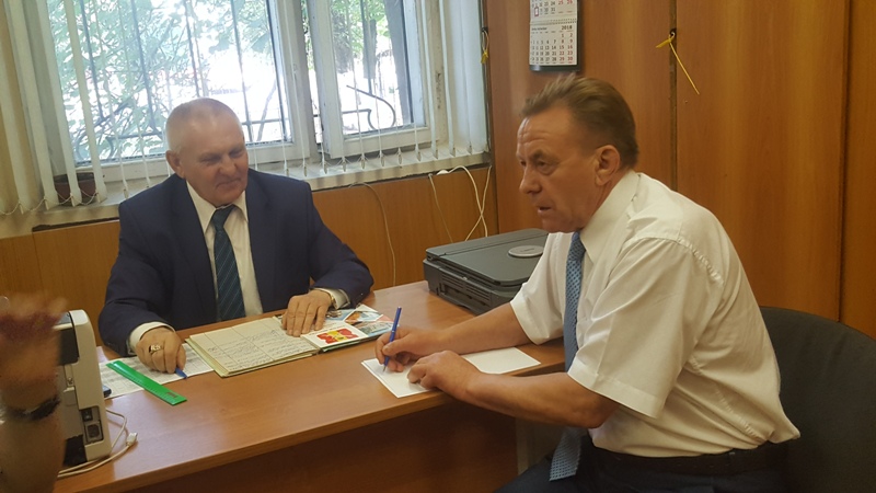 Член Общественного совета принял участие в приеме граждан в здании Управы Рязанского района