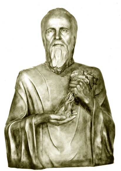 Агапит Печерский XI в. — 1095 г реконструкция облика по костным останкам.
