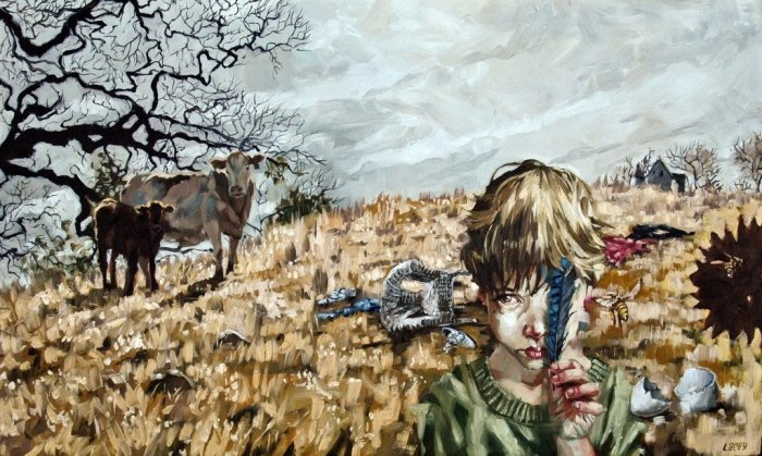 Сцепление оболочек. Автор: Lacey Bryant. Второе измерение: Многогранные картины о реальности, которой нет