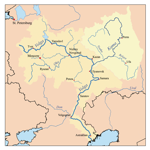 бассейн Волги