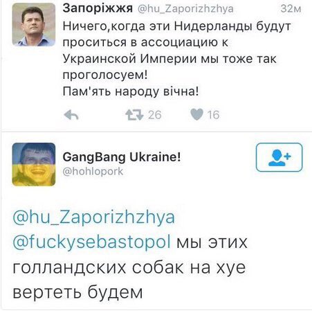 Нидерланды "послали" Украину. Что пишут в комментариях в укрнете. Это нужно видеть (фото)