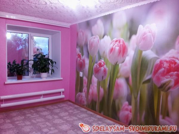 ремонт с фотообоями ремонт с фотообоями