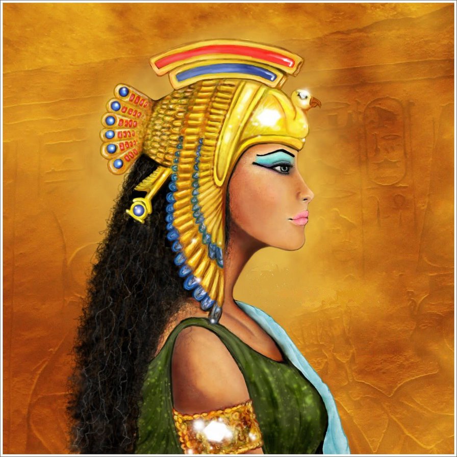Царица Египта Нефертари арт