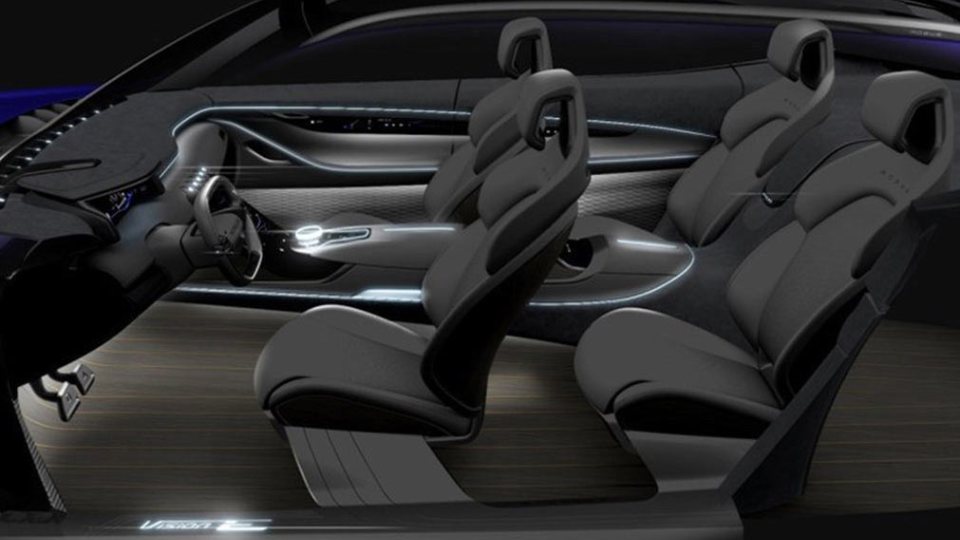 В Сеть попали изображения концепта SAIC Vision-E
