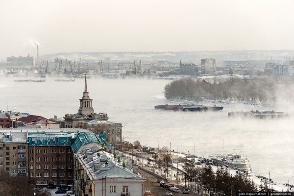 Зимний Красноярск (46 фото)