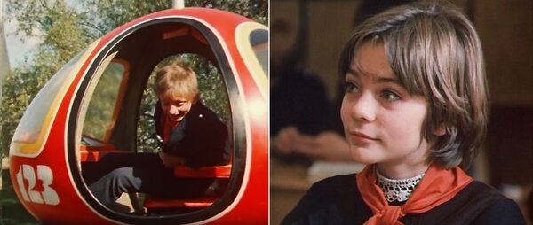 «Гостья из Будущего» (1984) — беспомощная, картонная (в прямом смысле этого слова) поделка, не имеющая ничего общего с жанром кинофантастики...