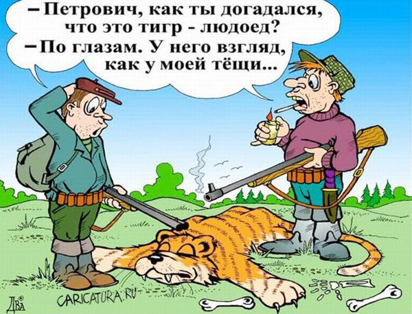 Просто прикольная карикатура...