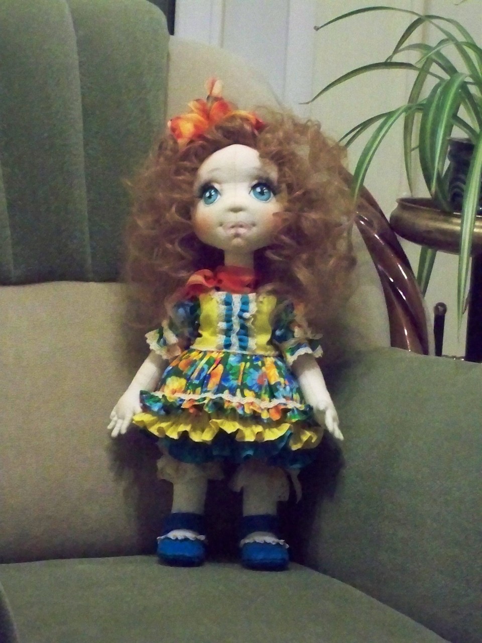 Текстильная кукла АЛИСА
