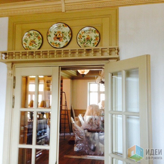 Декорирование стен тарелками Декорирование стен тарелками