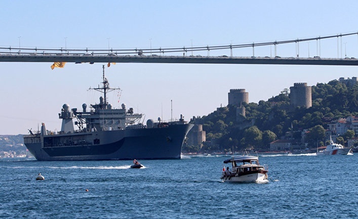 США неожиданно сбежали из Чёрного моря. Испугались приказа Путина? США неожиданно сбежали из Чёрного моря. Испугались приказа Путина?