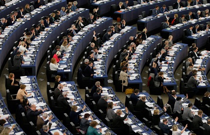 Заседание Европарламента