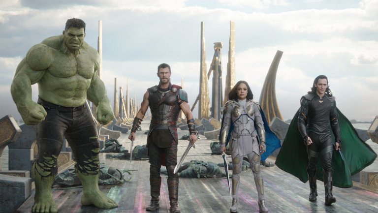 Chris Hemsworth returns in the titular role, while Mark Ruffalo shows up as the Hulk.