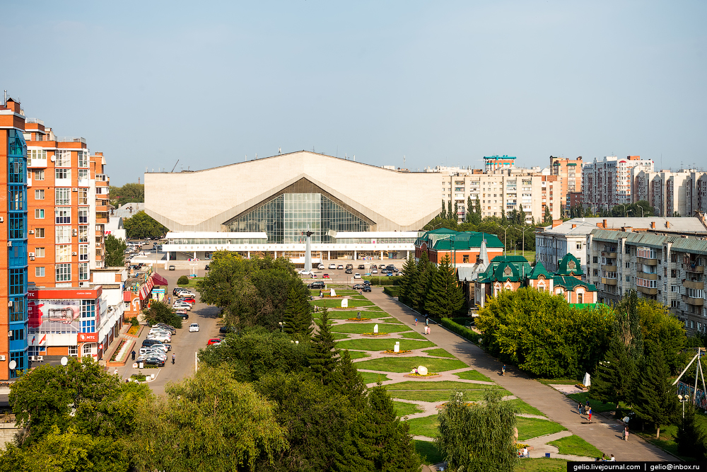 Омску 300 лет. Виды города с высоты