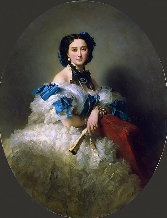 Портрет графини Варвары Алексеевны Мусиной-Пушкиной. 1857 год. Портрет графини Варвары Алексеевны Мусиной-Пушкиной. 1857 год.