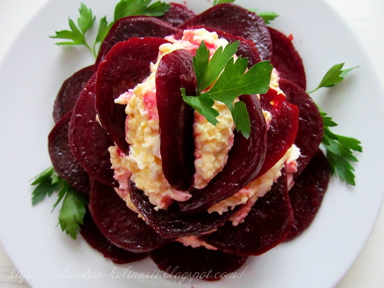 Еврейская закуска с маринованной свеклой Еврейская закуска с маринованной свеклой