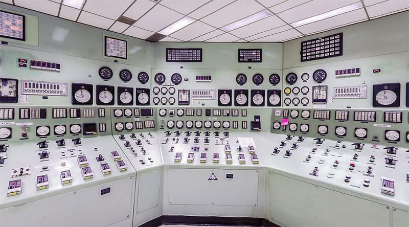 Контрольные комнаты заводов и электростанций советских времен Контрольные комнаты заводов и электростанций советских времен