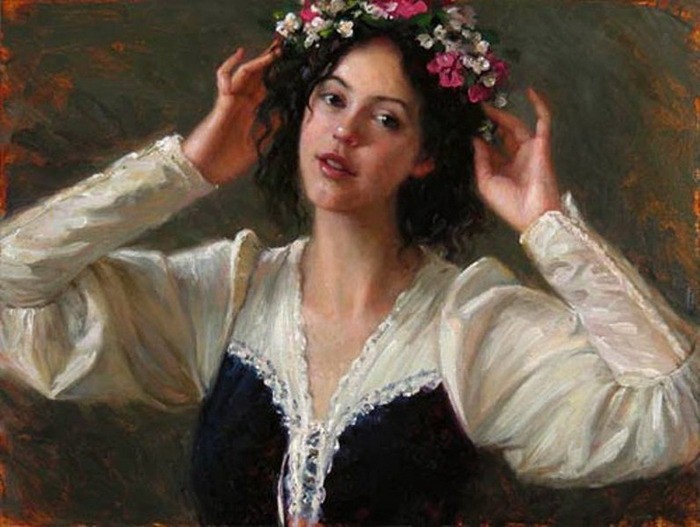 Красота женщины. Bryce Cameron Liston Художник Bryce Cameron Liston и его восхищение женщиной 18+