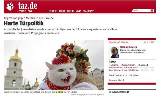 Die Tageszeitung: украинская журналистика вырождается в пропаганду Die Tageszeitung: украинская журналистика вырождается в пропаганду