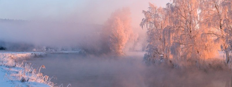 Сказочная красота Белоруссии зимой в фотографиях Алексея Угальникова зима, прекрасное, природа, фотографии