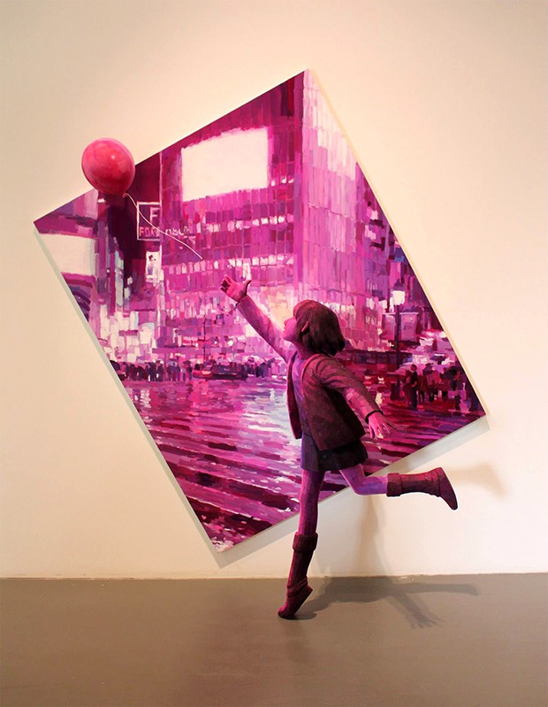 Шаг в сторону: удивительные 3D картины Shintaro Ohata