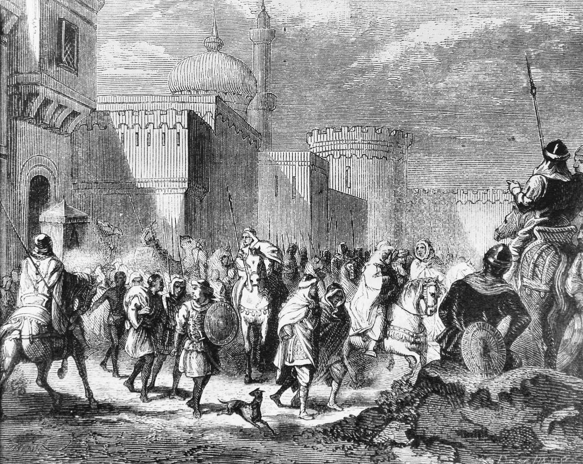 Сарацины покидают Септиманию. Сарацины покидают Септиманию.