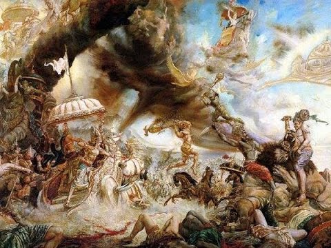 История битвы на Курукшетре. Георгий Сидоров История битвы на Курукшетре. Георгий Сидоров