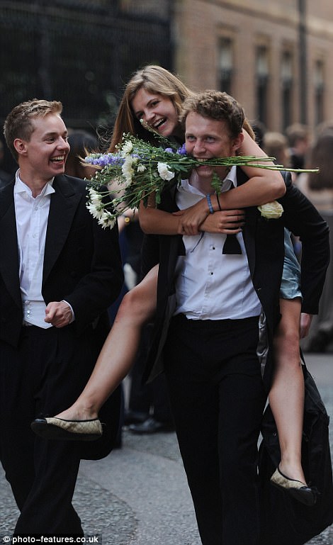 One guest even got a piggyback
