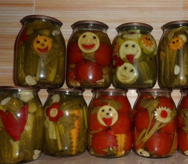 Красивые закрутки (консервирование) - готовимся к зиме. Много фото! Красивые закрутки (консервирование) - готовимся к зиме. Много фото!