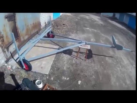 Тележка для лодки ПВХ Своими руками Тележка для лодки ПВХ Своими руками