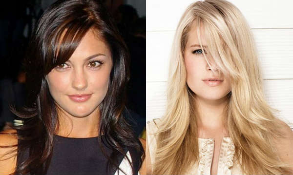 Стрижки с косой челкой Стрижки с косой челкой