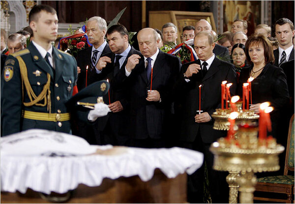 Почему Путин не простился с Жоресом Алферовым?