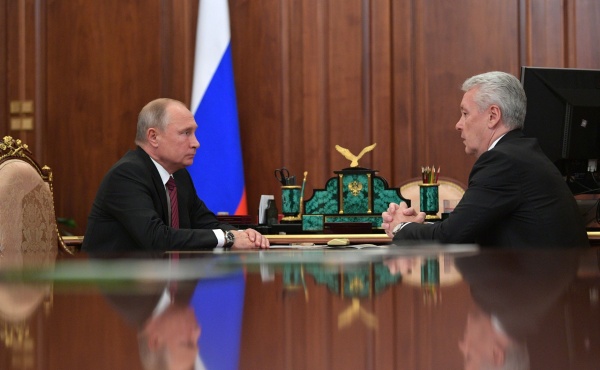 Владимир Путин, Сергей Собянин(2018)|Фото:http://kremlin.ru/ Владимир Путин, Сергей Собянин(2018)|Фото:http://kremlin.ru/