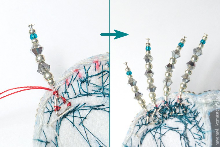 Создаем краба из бисера и кристаллов Swarovski Создаем краба из бисера и кристаллов Swarovski