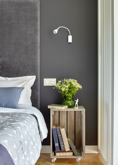 Скандинавский Спальня by Vera Tarlovskaya Interiors