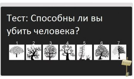 Тест. Способны ли вы убить человека