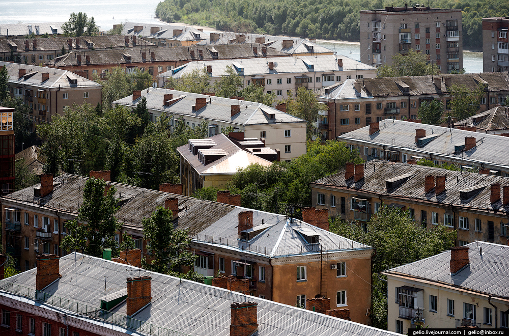 Омску 300 лет. Виды города с высоты