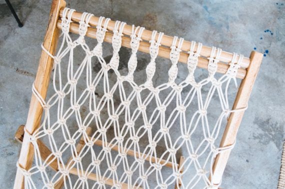 Макраме шезлонг Diy Макраме шезлонг Diy