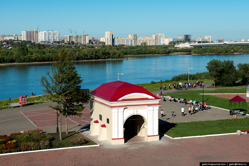 Омску 300 лет. Виды города с высоты