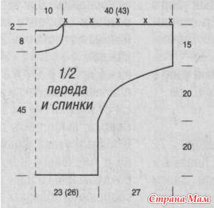 Кофточка крючком