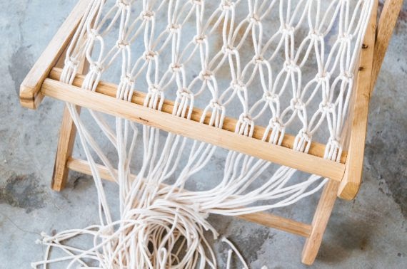 Макраме шезлонг Diy Макраме шезлонг Diy