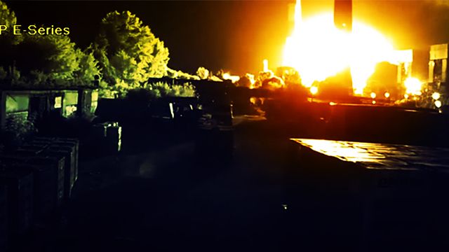 Камера сняла видео взрыва на Рязанской ГРЭС