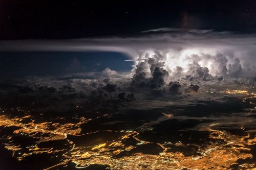 Завораживающие фотографии, сделанные из кабины пилотов (25 фото)