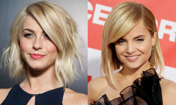 Стрижки с косой челкой Стрижки с косой челкой