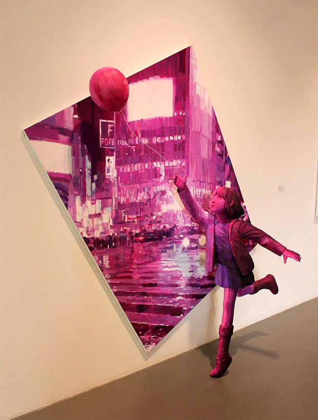 Шаг в сторону: удивительные 3D картины Shintaro Ohata