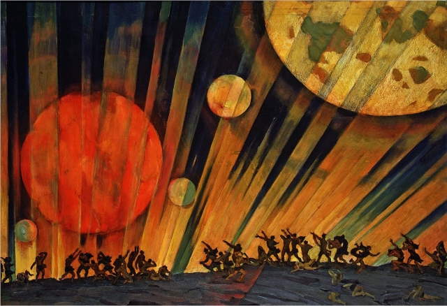 Константин Юон. Новая планета. 1921 Константин Юон. Новая планета. 1921
